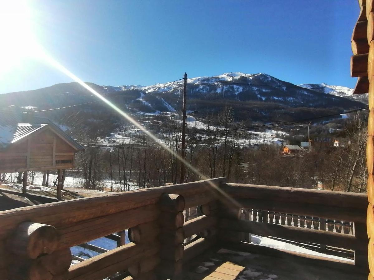 Chalet Les Pins Blancs Allos Εξωτερικό φωτογραφία